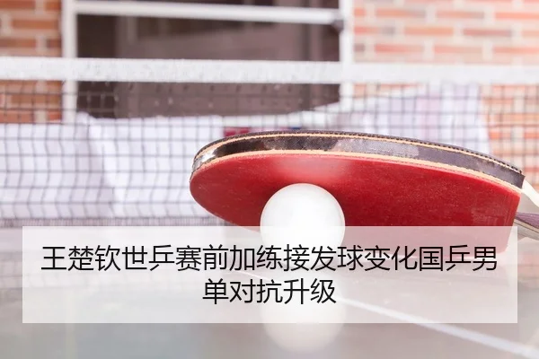 王楚钦世乒赛前加练接发球变化国乒男单对抗升级